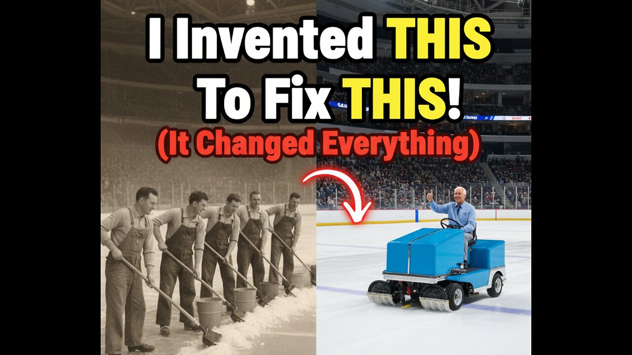 The man who smoothed the world's rinks. Who was he?