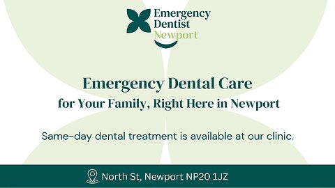 Emergency Dental Care in Newport – Fast, Reliable & Pain-Free!