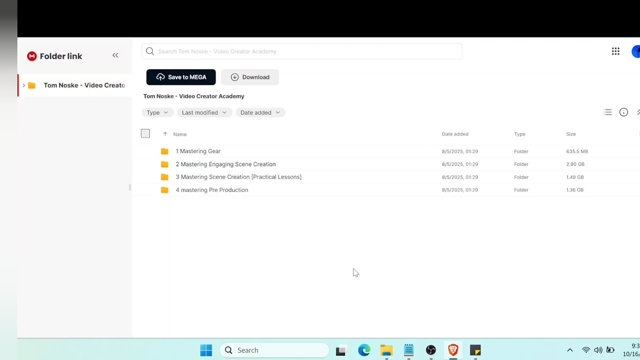 Tom Noske – Video Creator Academy