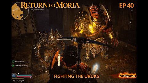 Return to Moria Figthing The Uruks |RAW GAMEPLAY Long Part 40