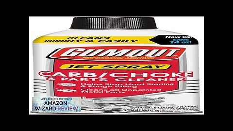 Gumout 800002231 Carb / Choke And Parts Cleaner 14 oz. Cleans Review