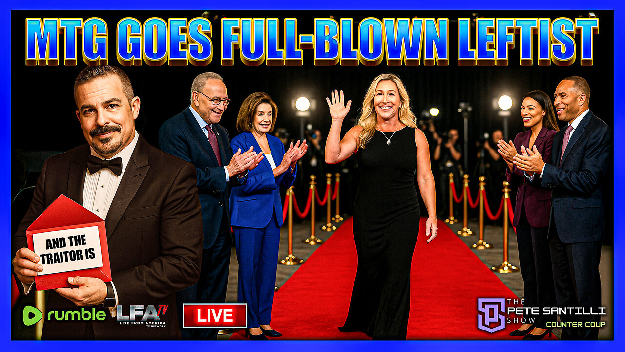 After Being Shunned By MAGA, The Left Rolls Out The Red Carpet For MTG | THE SANTILLI REPORT 10.31.25 1PM