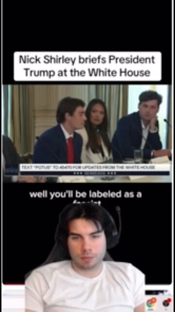 Nick Shirley Briefs Trump