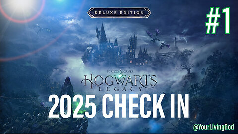 Hogwarts Legacy : DELUXE EDITION PS5 : 2025 CHECK IN .