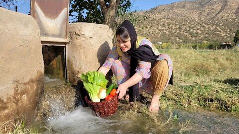 Cooking with Nature: High Pressure Springs in an Iranian Village | Village Lifestyle of Iran