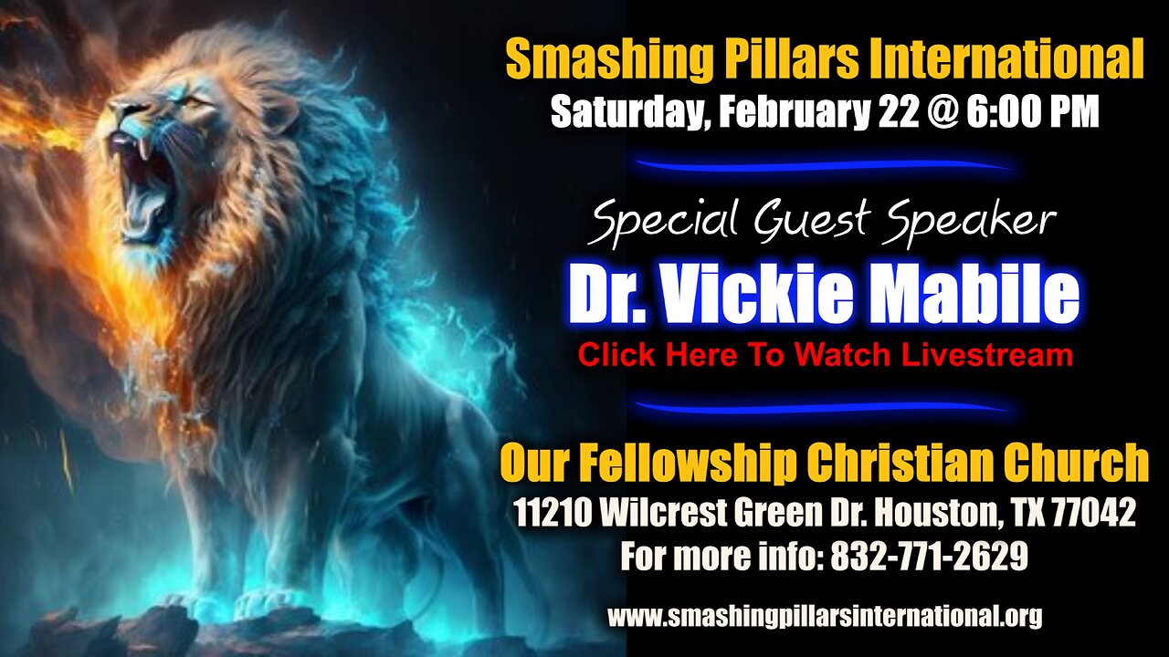 Dr. Vickie Mabile: The Power of Our Words, Decisions, Declarations, and Decrees