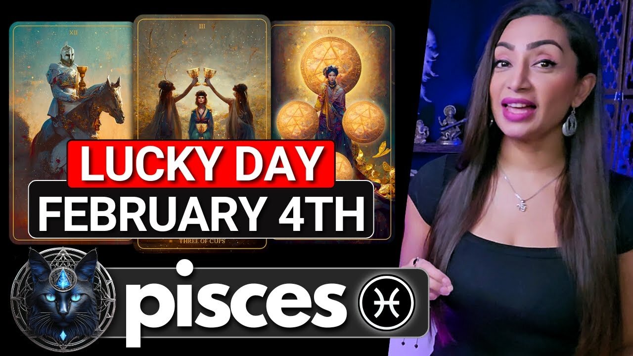 PISCES ♓︎ "You're About To Get Really Lucky!" 🐞 Pisces Sign ☾₊‧⁺˖⋆