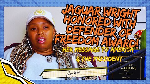 Jaguar Wright Honored with ‘Defender of Freedom’ Award! Her Message to America & the President