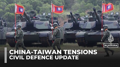Taiwan launches civil defence update amid rising Chinese military threat