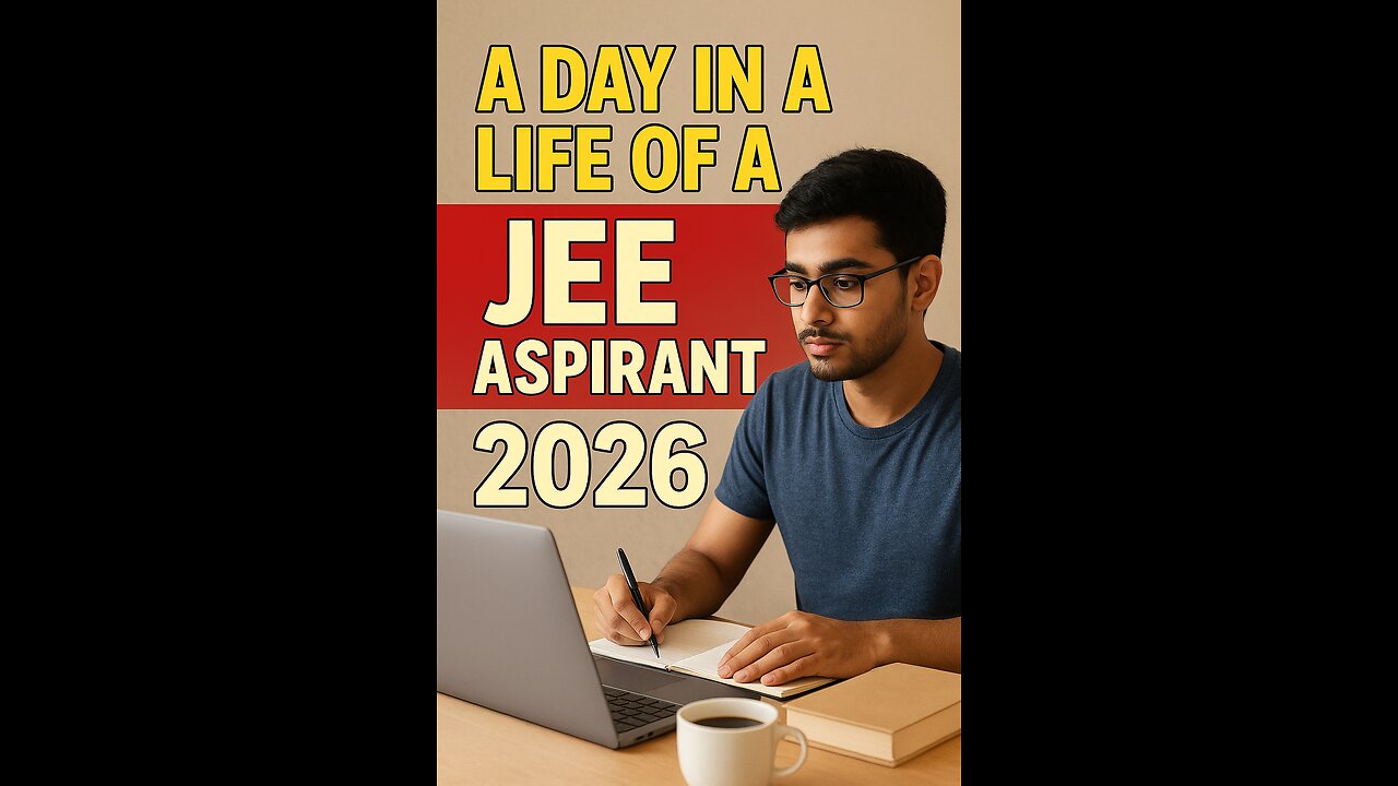 A day in a life of an IIT-JEE ASPIRANT 2026