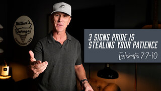 3 Signs Pride Is Stealing Your Patience | Ecclesiastes 7:7-10