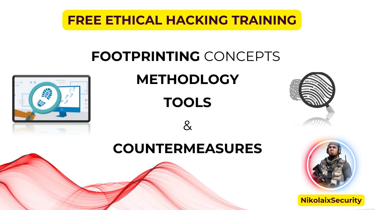 Footprinting in Ethical Hacking 2025 | Objectives, Methodology, Tools & Countermeasures in Urdu