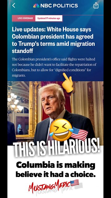 President Trump let Columbia save face, but he put the hammer down and they complied.