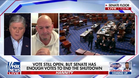 Sen. John Fetterman says he can't support holding the government 'hostage'