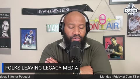 The Arrington Gavin Show "Folks Leaving Legacy Media"