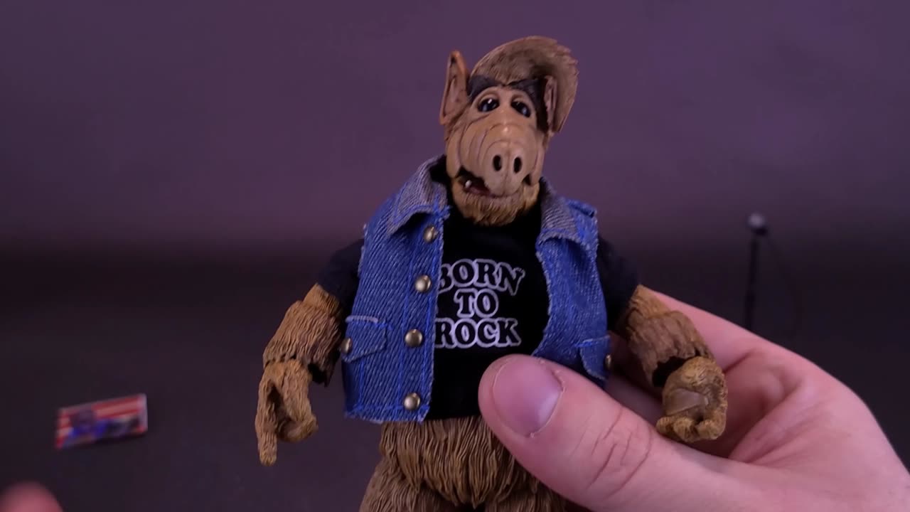 NECA Alf Born to Rock Ultimate Alf Figure