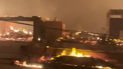 Beachfront Homes on Pacific Coast Highway in California Completely Destroyed