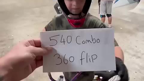 Viral: Caiden BMX Vs Pick a Trick 🔥