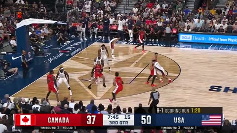 CANADA vs USA | USAB SHOWCASE | FULL GAME HIGHLIGHTS 🏀