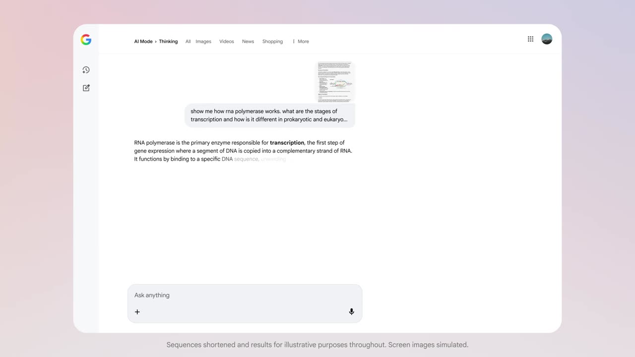Modo IA do Google com Gemini 3