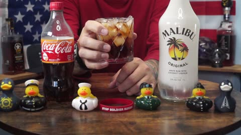 Jerry Sikes - Malibu Coconut Rum & Coke Orange Cream Soda