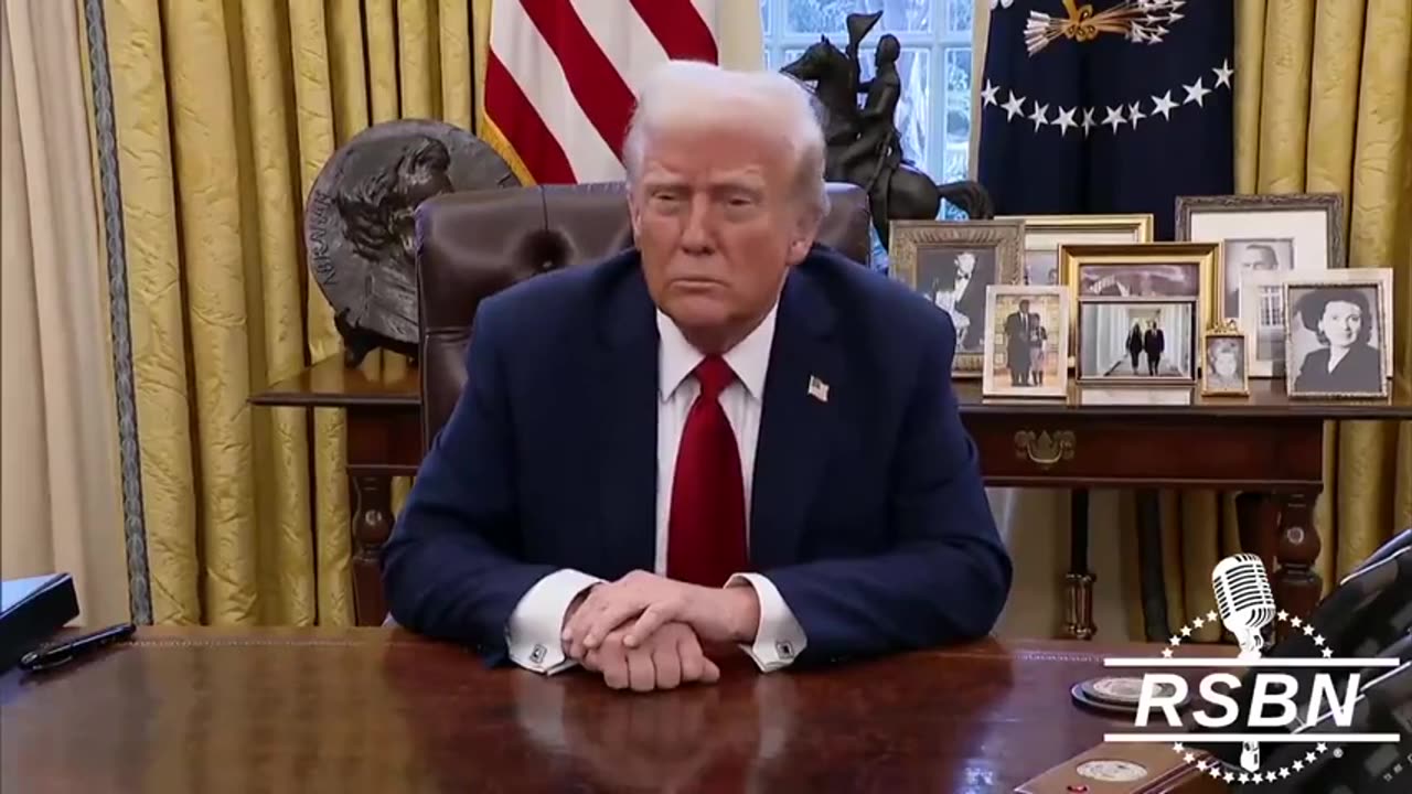 President Trump Signs (2) Aviation Executive Orders Following Yesterday's Crash