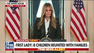 First Lady Melania Announces Reunification of Several Children to Ukrainian Families by President Putin