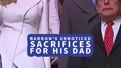 😔 Barron's Unnoticed Sacrifices for His Dad 🙏