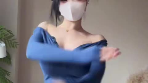 Refined Blue Yoga Pants Lissome Shake Dance | Daily Beauty EP 1374