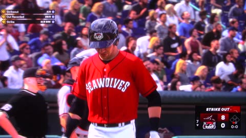 MLB The Show: Richmond Flying Squirrels vs Erie Seawolves