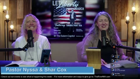 10-2-25 | Thursday Morning Prayer | Pastor Nyssa Piesker and Shar Cox | The River Church Salem