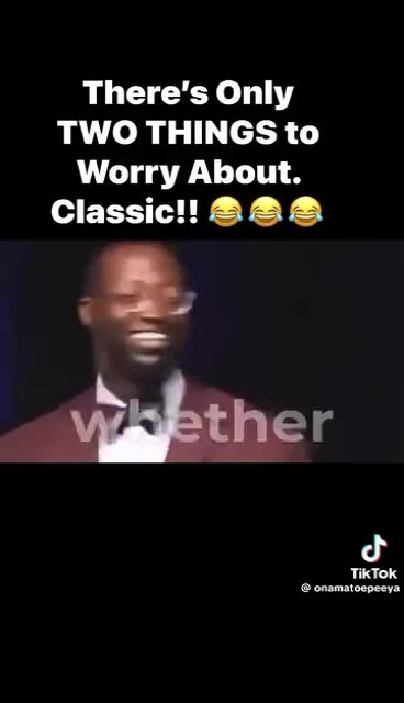 You Have 2 Things To Worry About