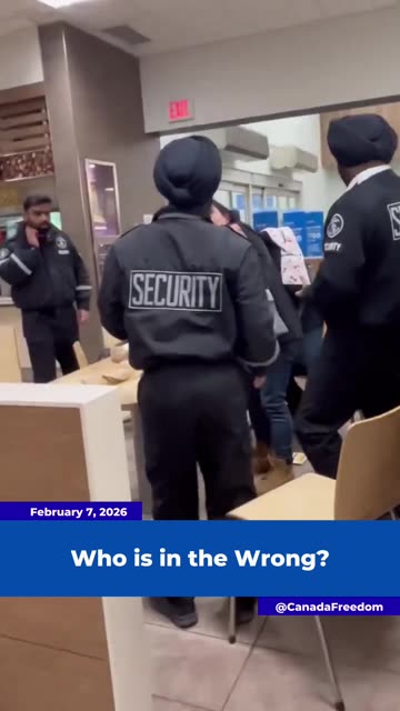 Native Women and Security Guard Gets in to Altercation