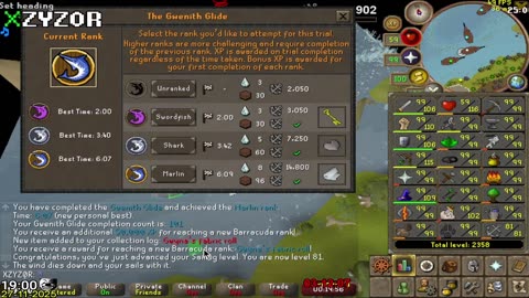 Gwenith Glide - Marlin rank 6:07 - Sailing