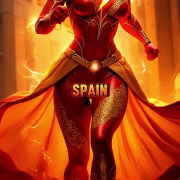 Flash by Country_ Female Speedsters Across the Globe #shorts #theflash #dc
