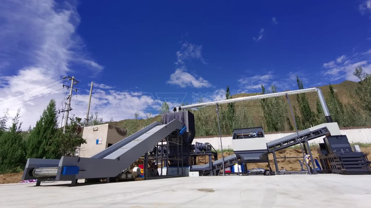 GEP ECOTECH's shredder conquer Tibet's high altitude!