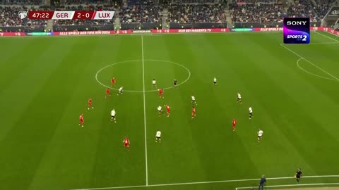 Germany - Luxembourg 4:0 | 10. 10. 2025 | World Cup Qualification