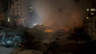 Among the injured of the enemy UAV strike is a 13-year-old girl. She has an acute