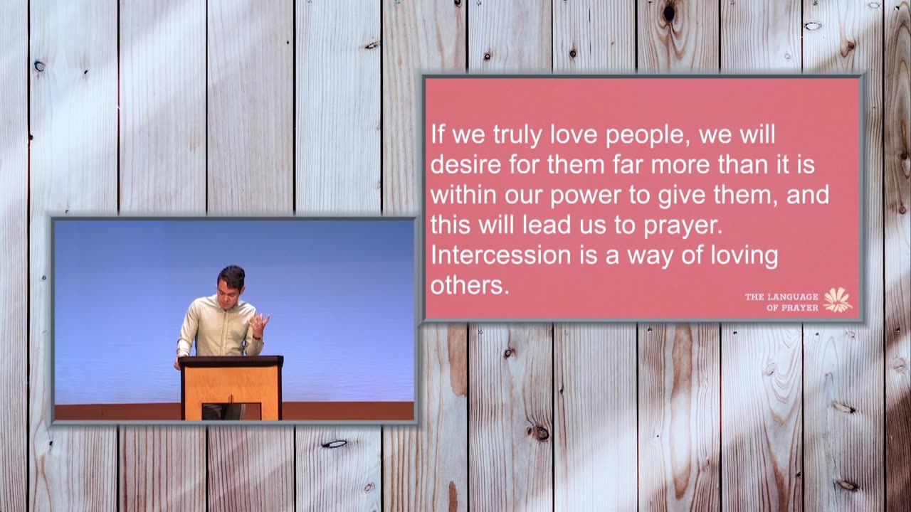 Love Intercedes | The Language of Prayer | Jonathan Nolasco
