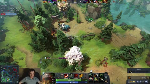 Еле затащил на Джаге — потная катка в рейтинге Dota 2!
