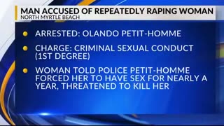 A Haitian man was arrested in Myrtle Beach, SC for rape and showing pics of severed heads