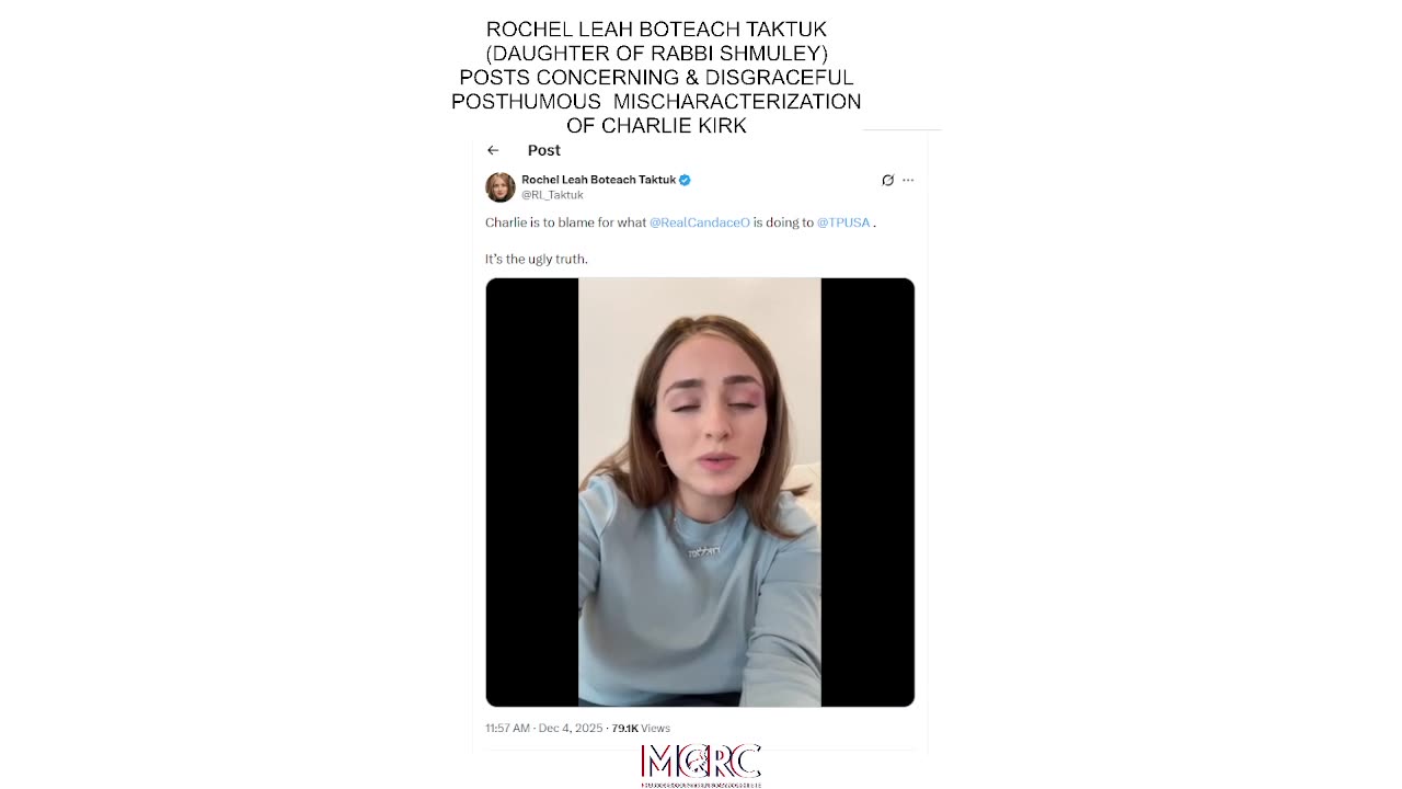 GROSS POSTHUMOUS MISREPRESNTATION OF CHARLIE KIRK