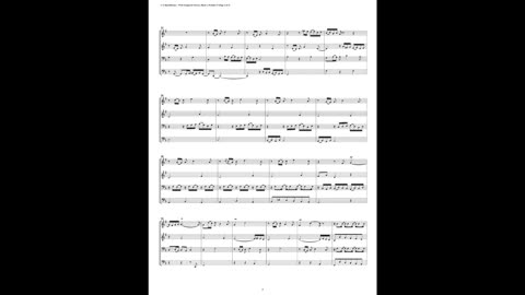 J.S. Bach - Well-Tempered Clavier: Part 1 - Prelude 17 (Brass Quartet)