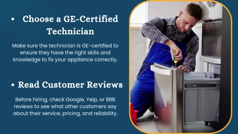 Expert GE Repair Service Near You - The Appliance Repairmen