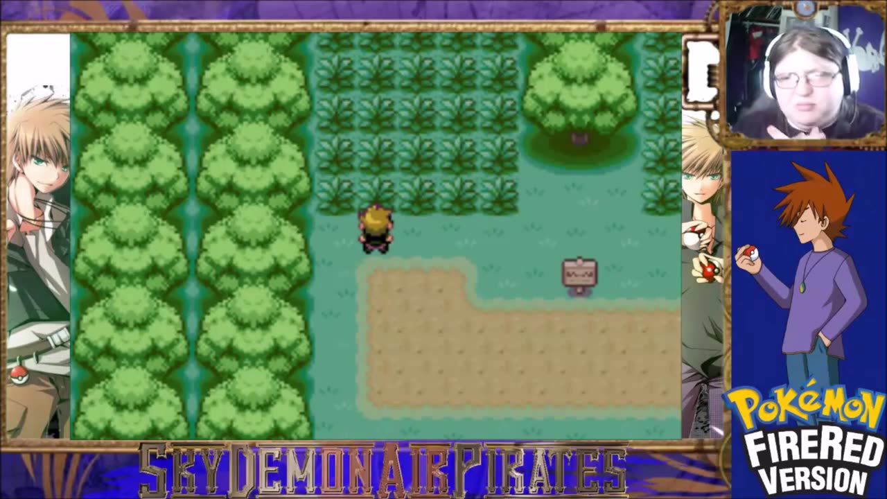 Pokemon FireRed - Gary Oak Hack - Part 3 - Facing The First Gym