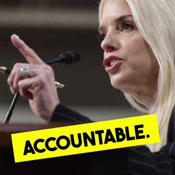 AJ RICE says Pam Bondi is the Left’s Worst Nightmare