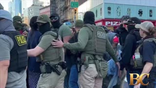Protests erupt as ICE agents raid NYC Chinatown street vendors allegedly selling counterfeit goods