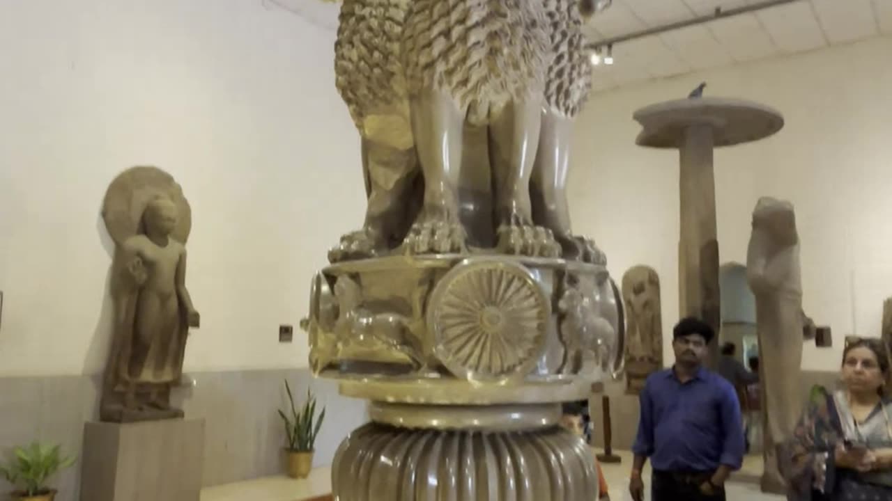 Ashoka Emblem at Sarnath!