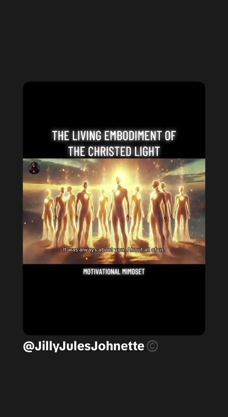 The Living Embodiment of the Christed Light ✨ The Second Coming is YOU!