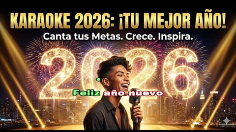 Menos "Tengo que", Más "Quiero ser": Tu Himno para el 2026 🎆 (Karaoke)